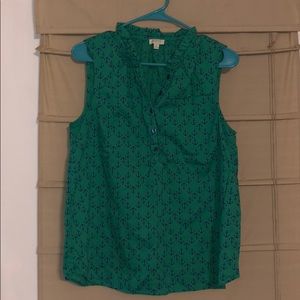 Talbots sleeveless blouse.